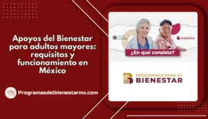 Apoyos del Bienestar para adultos mayores: requisitos y funcionamiento en México