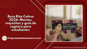 Beca Rita Cetina 2026: Montos, requisitos y guía de registro para estudiantes